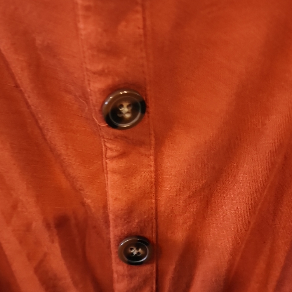 torrid Rust Button-Front Circle Skirt - image 3